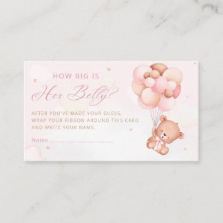 baby shower enclosure card