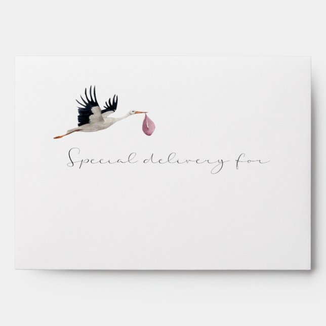 Baby Shower Envelope  (Front)