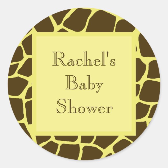 Baby Shower Envelope Seal (Front)