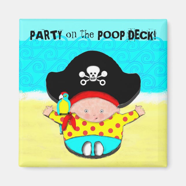 BABY SHOWER FAVORS MAGNET (Front)