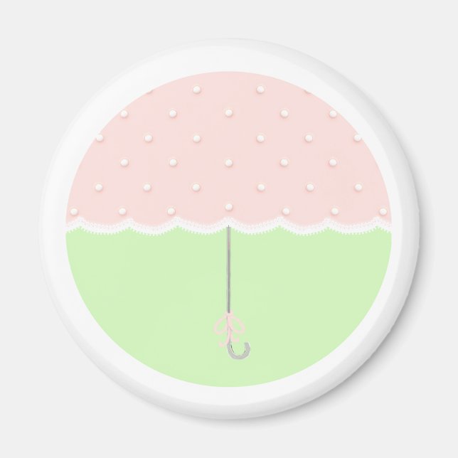 Baby Shower Favors Magnet (Front)