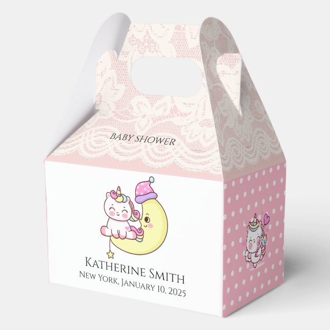 BABY SHOWER FAVOUR BOX (Front)