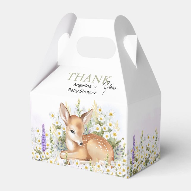 Baby Shower Favour Boxes. Box (Front Side)