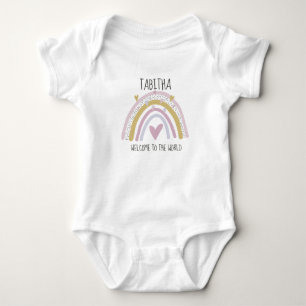 Baby shower, first birthday new arrival baby girl bodysuit