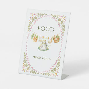 Baby Shower Food Sign   Locally Grown Garden Table