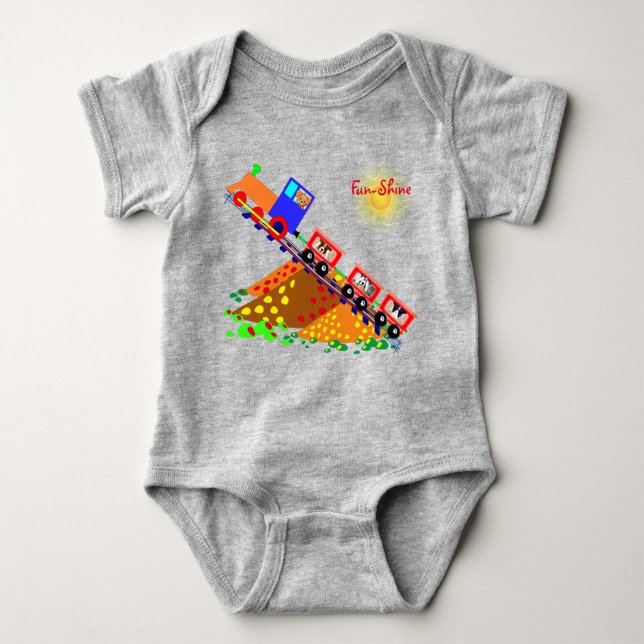 Baby Shower Fun Gift Ideas - Baby T-Shirt Bodysuit (Front)
