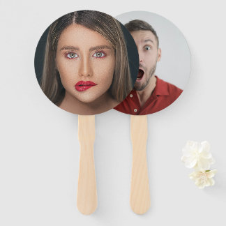 Baby Shower Game Was it Mum or Dad Hand Fan