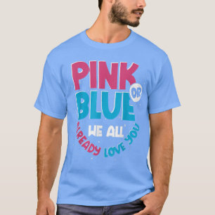 Baby Shower Gender Reveal Party Future Parents Gen T-Shirt