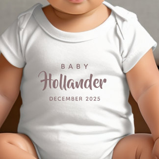Baby Shower Gift | Pregnancy Announcement Bodysuit
