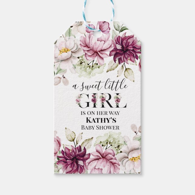 Baby Shower Gift Tag (Front)