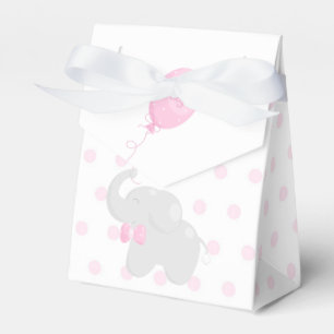 Baby Shower Girl Pink Favour Box