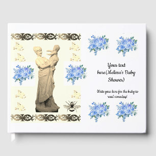 Baby shower Guest Book baby boy