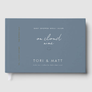 Baby Shower Guest Book - Cloud theme
