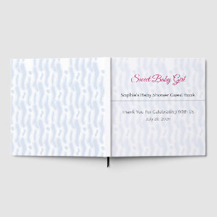 Baby Shower Guest Book Elegant Keepsake