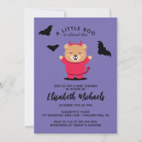 BABY SHOWER | Halloween Cute Lil' Bear Devil