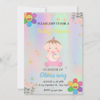 baby shower invitation