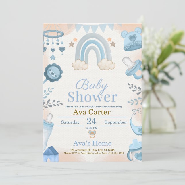 Baby Shower Invitation (Standing Front)