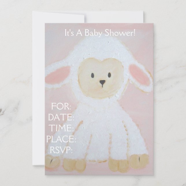 Baby Shower Invitation (Front)