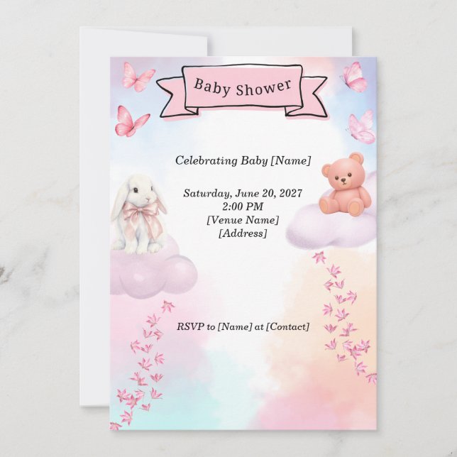 Baby Shower Invitation (Front)