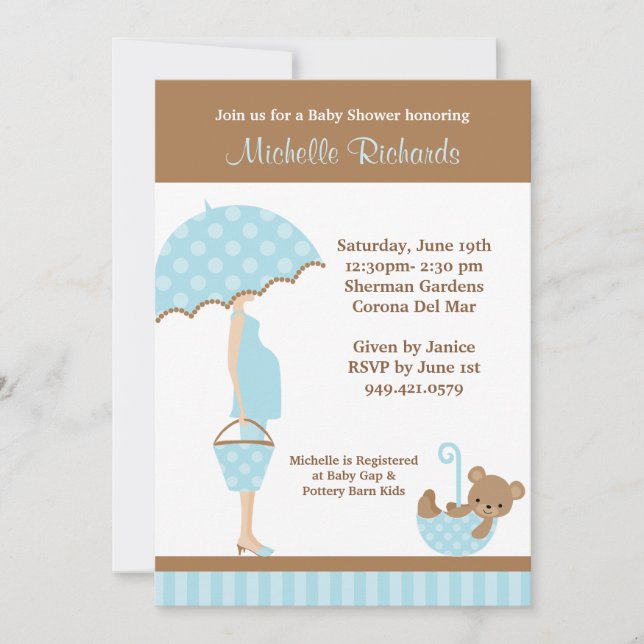 Baby Shower Invitation (Front)