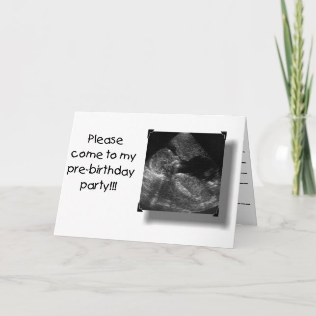 Baby Shower Invitation (Front)