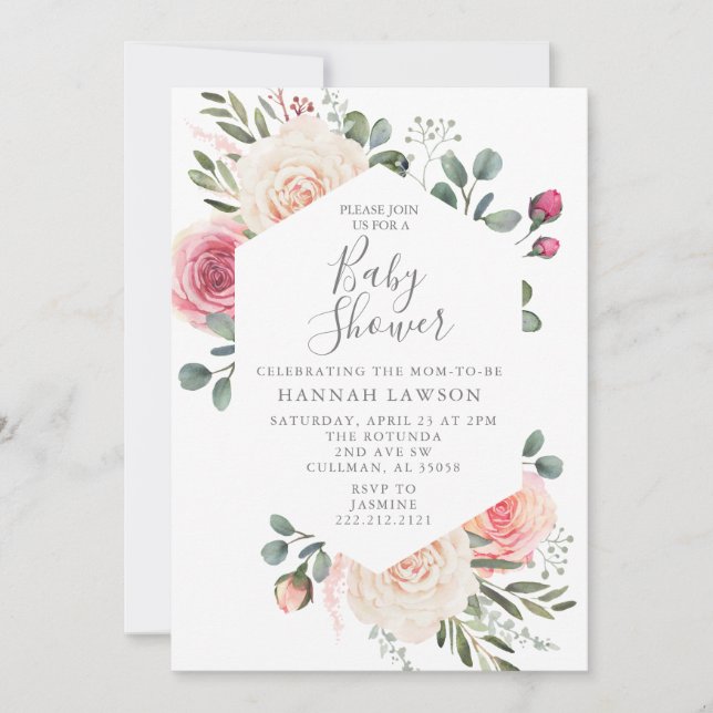 Baby Shower Invitation (Front)