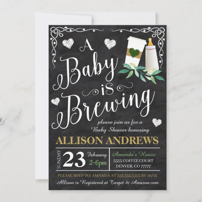 Baby Shower Invitation (Front)