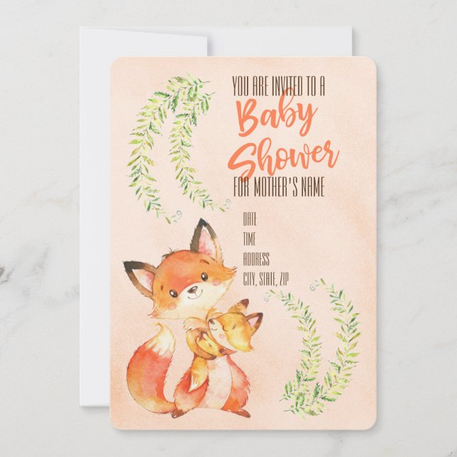 Baby Shower Invitation (Front)