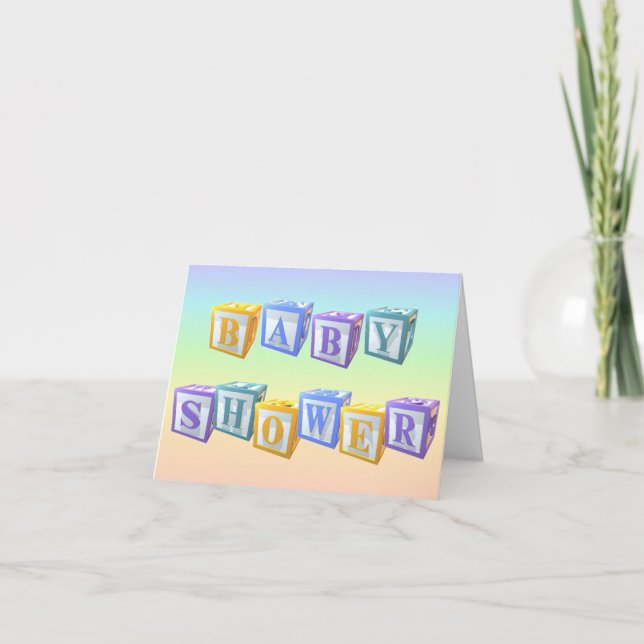Baby Shower invitation (Front)