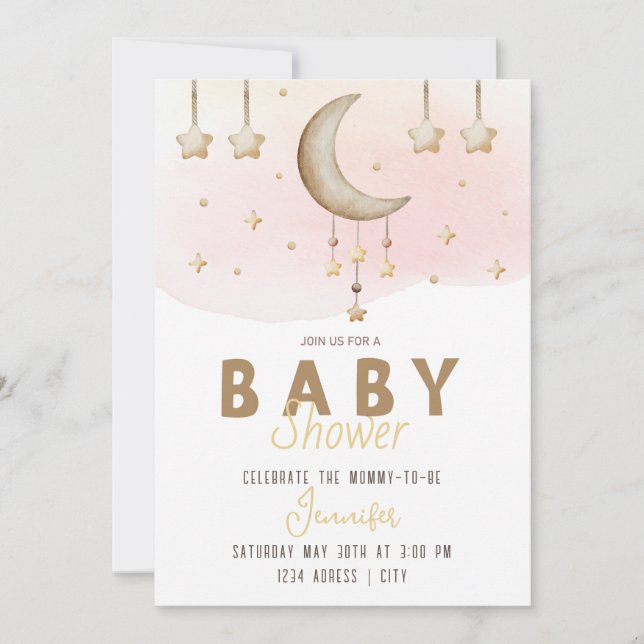 Baby Shower Invitation (Front)