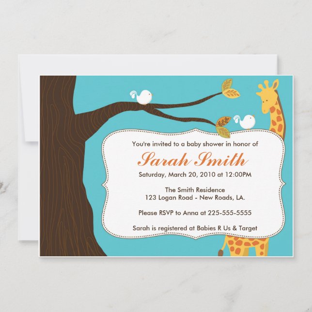 Baby Shower Invitation (Front)
