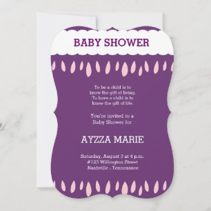 baby shower invitation