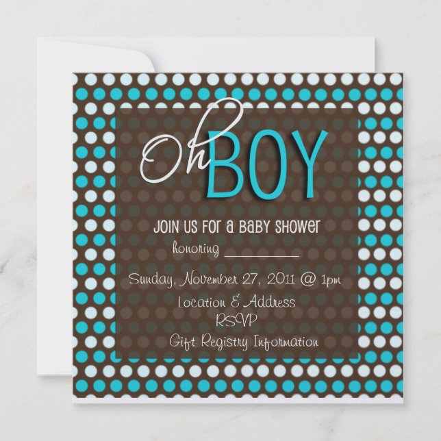 Baby Shower Invitation (Front)