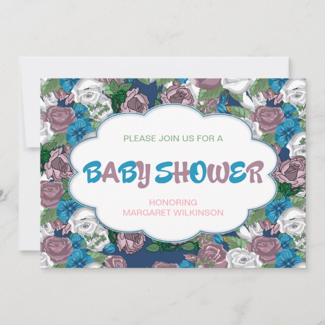 Baby shower invitation (Front)