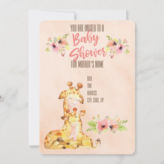 Baby Shower Invitation (Front)