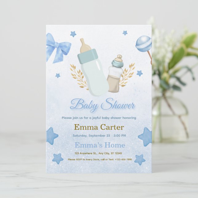 Baby Shower Invitation (Standing Front)