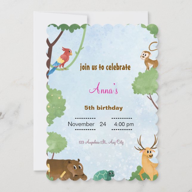 BABY SHOWER INVITATION (Front)