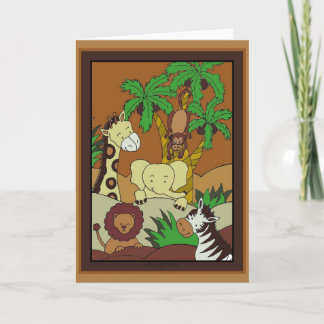 Baby Shower Invitation- Baby Jungle 10 Invitation