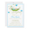 Baby Shower Invitation - Boy Pea in a Pod