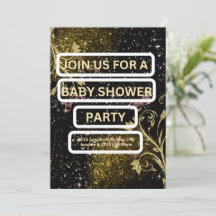 baby shower invitation card
