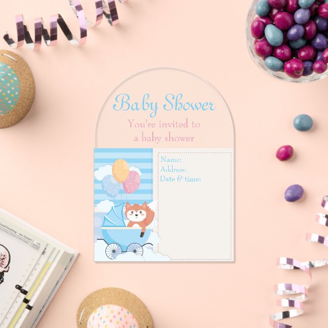 Baby Shower Invitation Card 9 (Insitu (Celebration))