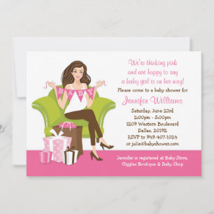 Baby Shower Invitation for Girl