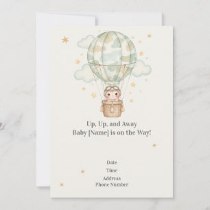 Baby Shower Invitation for Military Families 