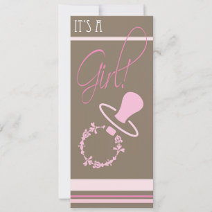 Baby Shower Invitation - Girl