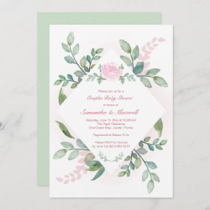 Baby Shower Invitation Girl, Couples