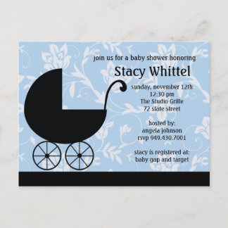 Baby Shower Invitation Postcard