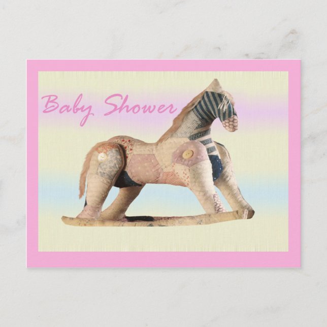Baby shower Invitation Postcard (Front)