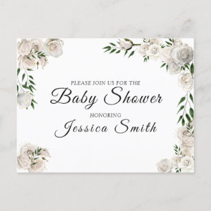 Baby Shower Invitation Postcard