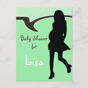Baby shower Invitation Postcard