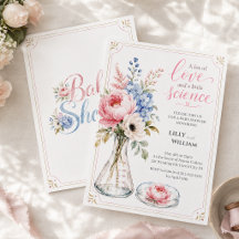 Baby Shower Invitation that Highlights IVF Journey
